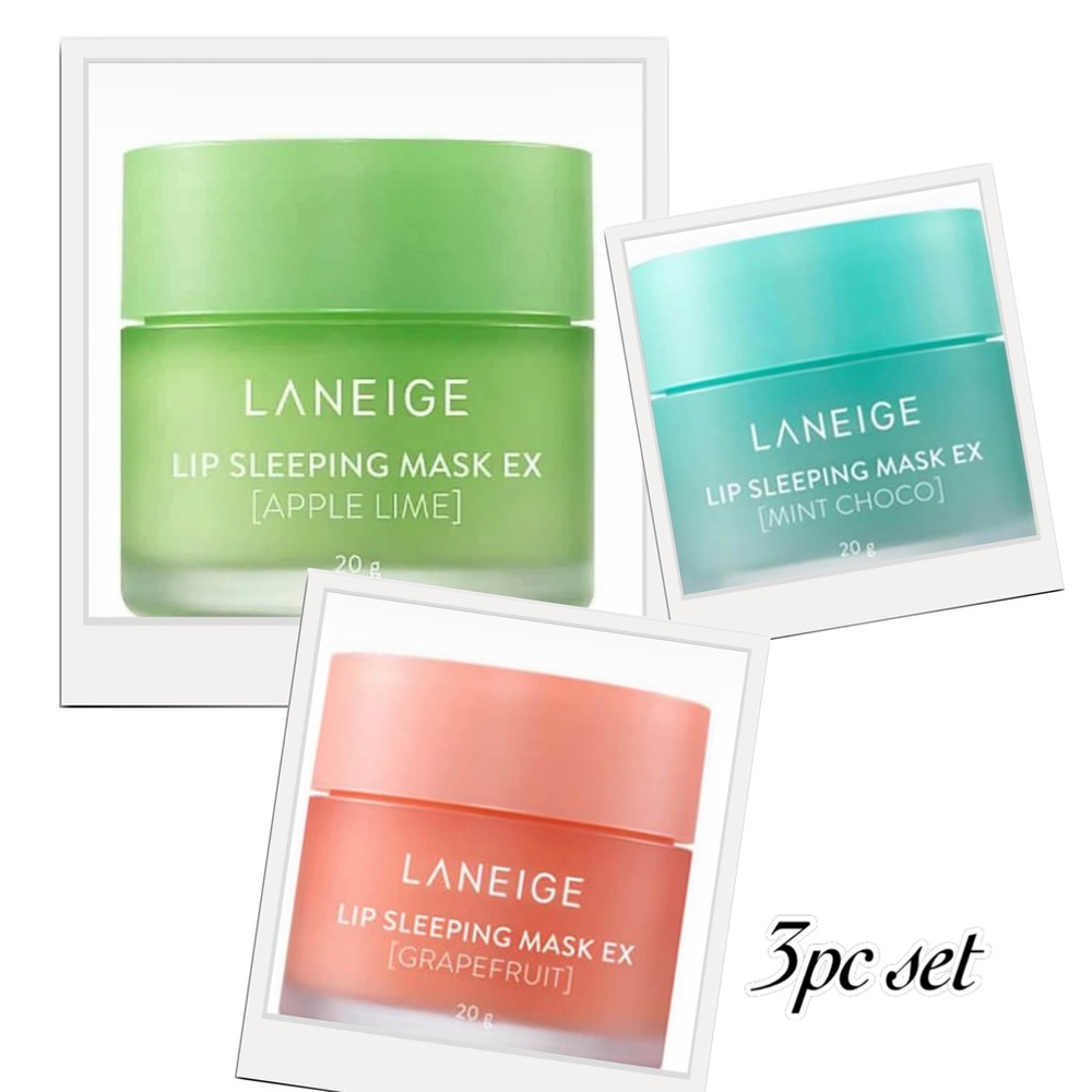 Laneige Lipbalm 3pc set